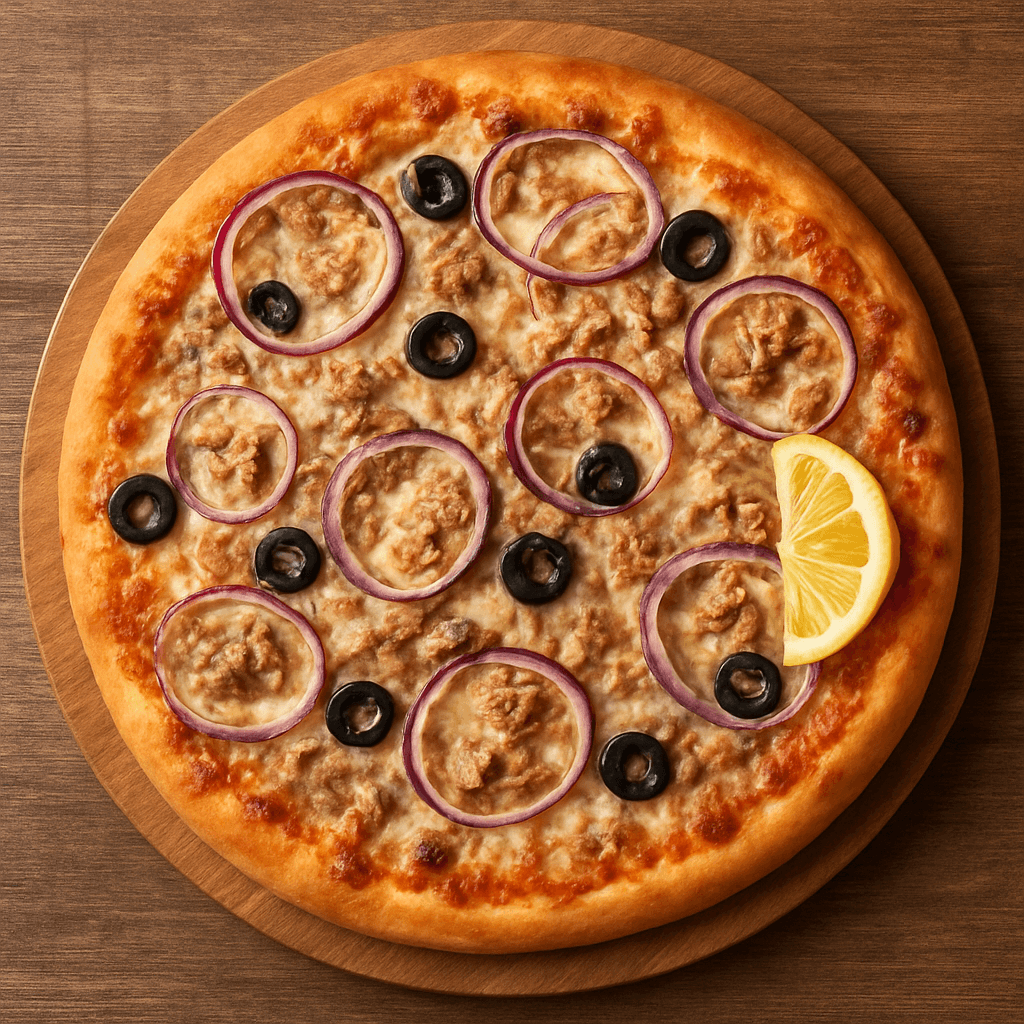 Pizza Tonelli + sfert lămâie